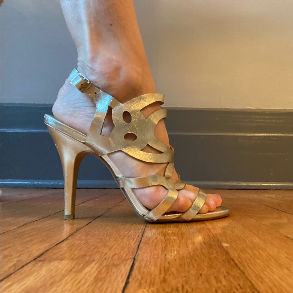 BCBG Hold Strappy Heels size 37